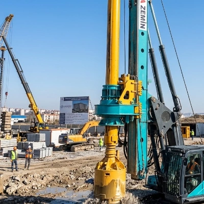 Sunward SW-240 (SWDM240) Hidrolik Fore Kazık Makinesi